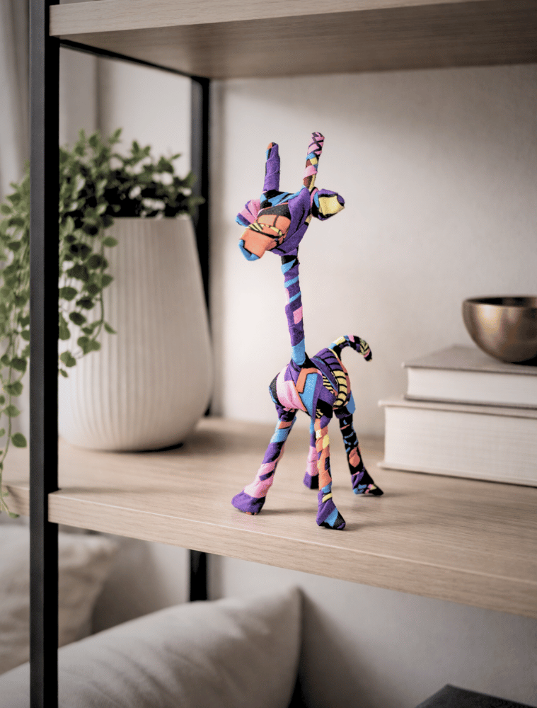 African Art "Deco Animal" – Giraffe