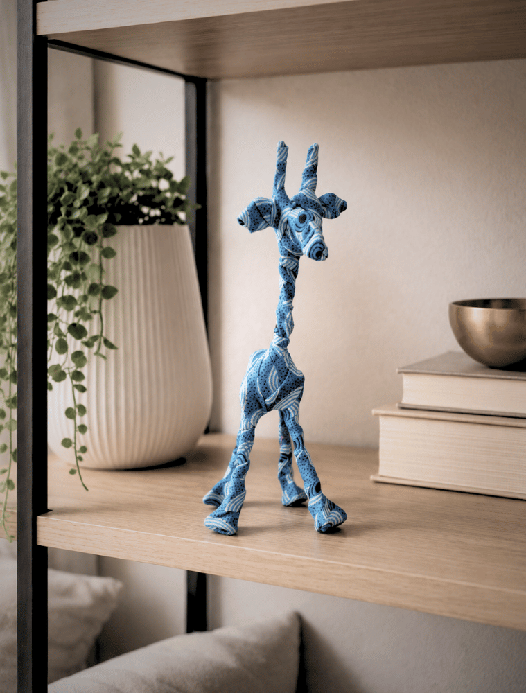 Afrikanische Kunst "Deco Animal" – Giraffe