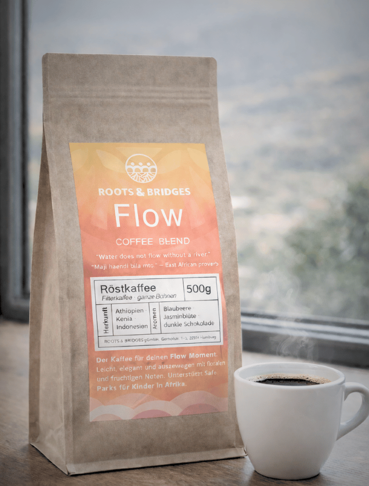 FLOW - Kaffee, 500g, ganze Bohnen