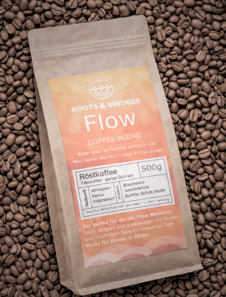 FLOW - Kaffee, 500g, ganze Bohnen