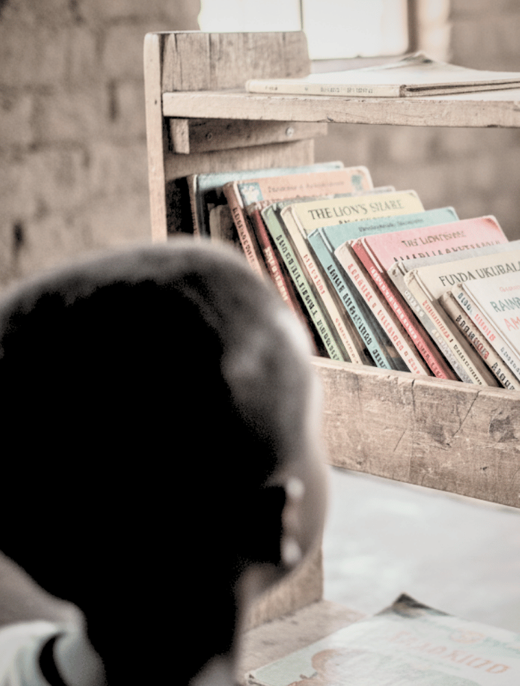 Fülle die Bibliothek der Kids